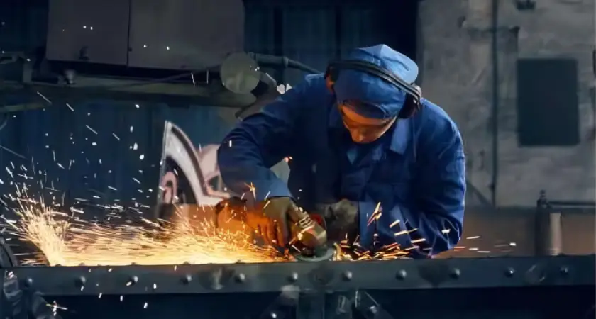 Produção na unidade metalúrgica 7Ball